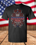 American Pride 1776 Whiskey Label Tee