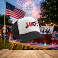 AK-47 - Assault Rifle - Five Panel Retro Style TRUCKER Cap